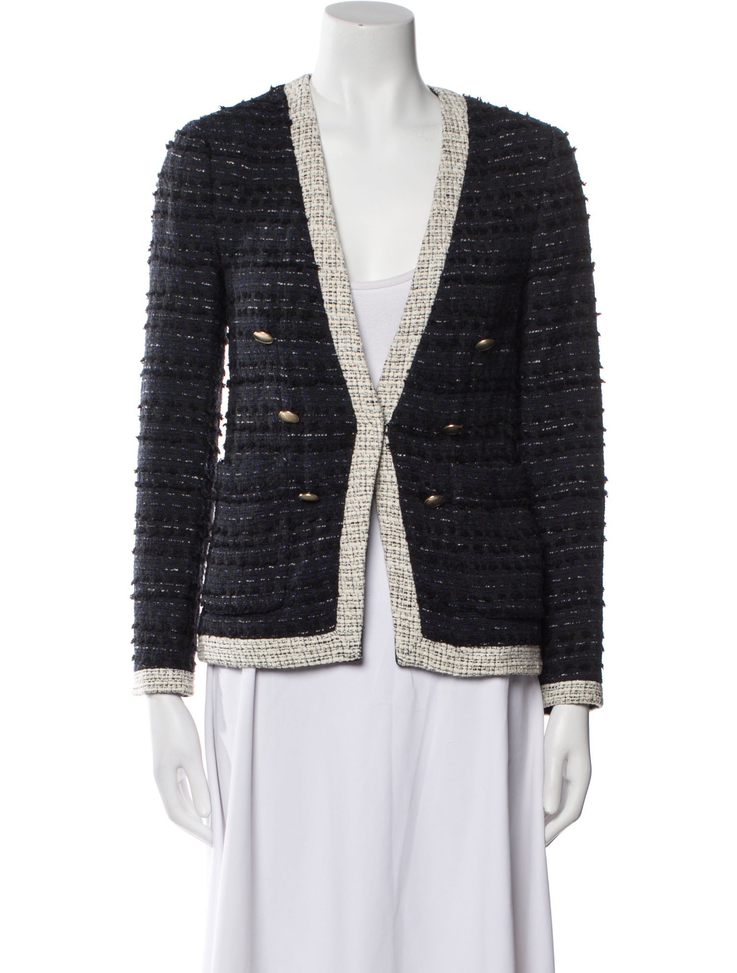 Tailored by Rebecca Taylor Tweed Pattern Jacket