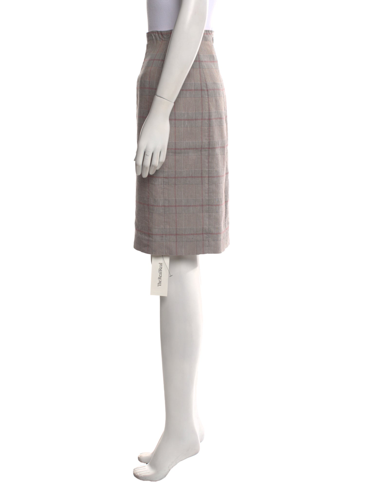 Tailored by Rebecca Taylor Plaid Print Knee-Length Skirt w/ Tags
