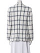 Tailored by Rebecca Taylor Plaid Print Blazer