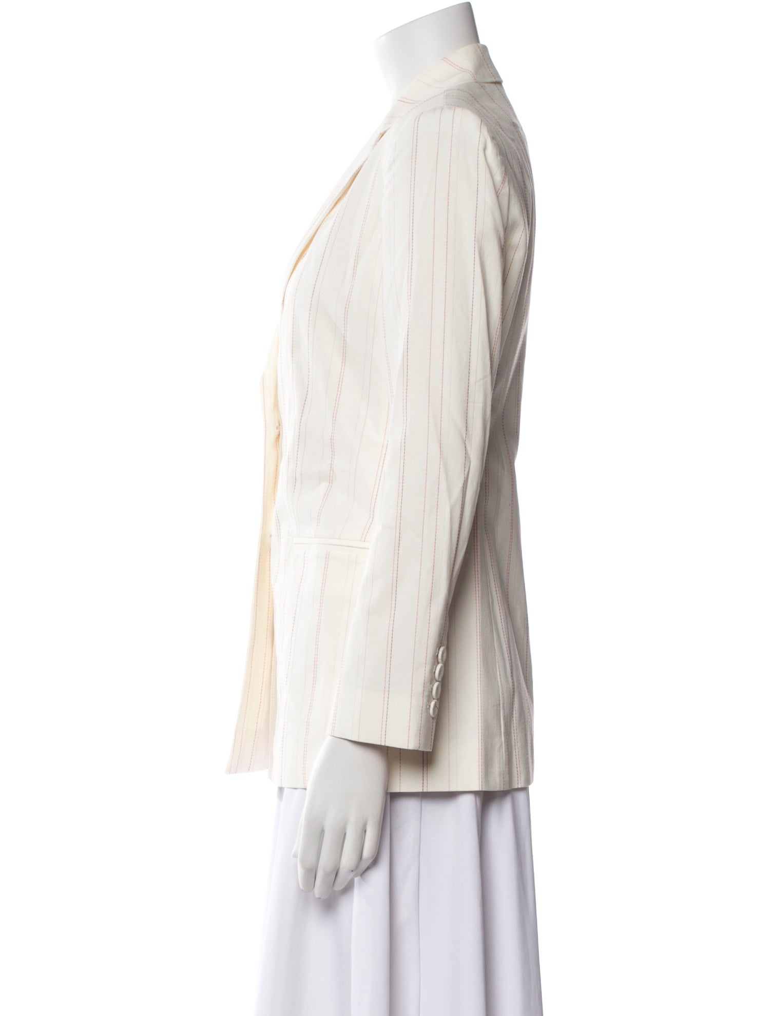 Tailored by Rebecca Taylor Striped Blazer