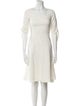Tailored by Rebecca Taylor Square Neckline Knee-Length Dress