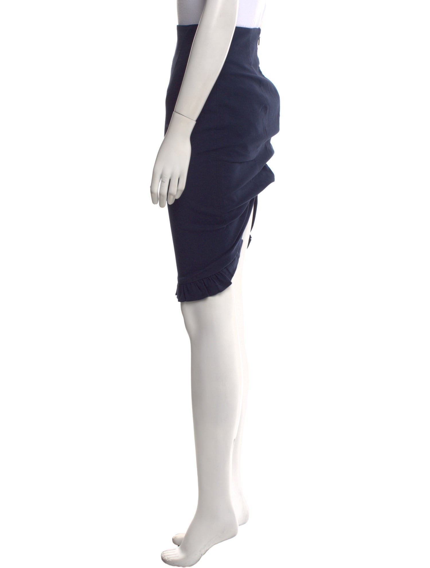 Tailored by Rebecca Taylor Ruffle Embellishment Knee-Length Skirt w/ Tags