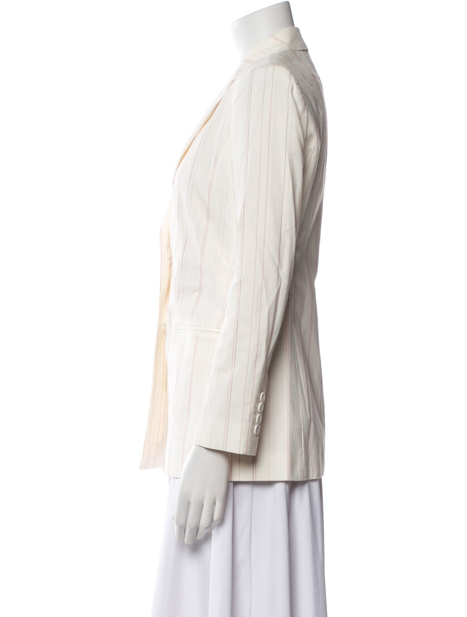 Tailored by Rebecca Taylor Striped Blazer