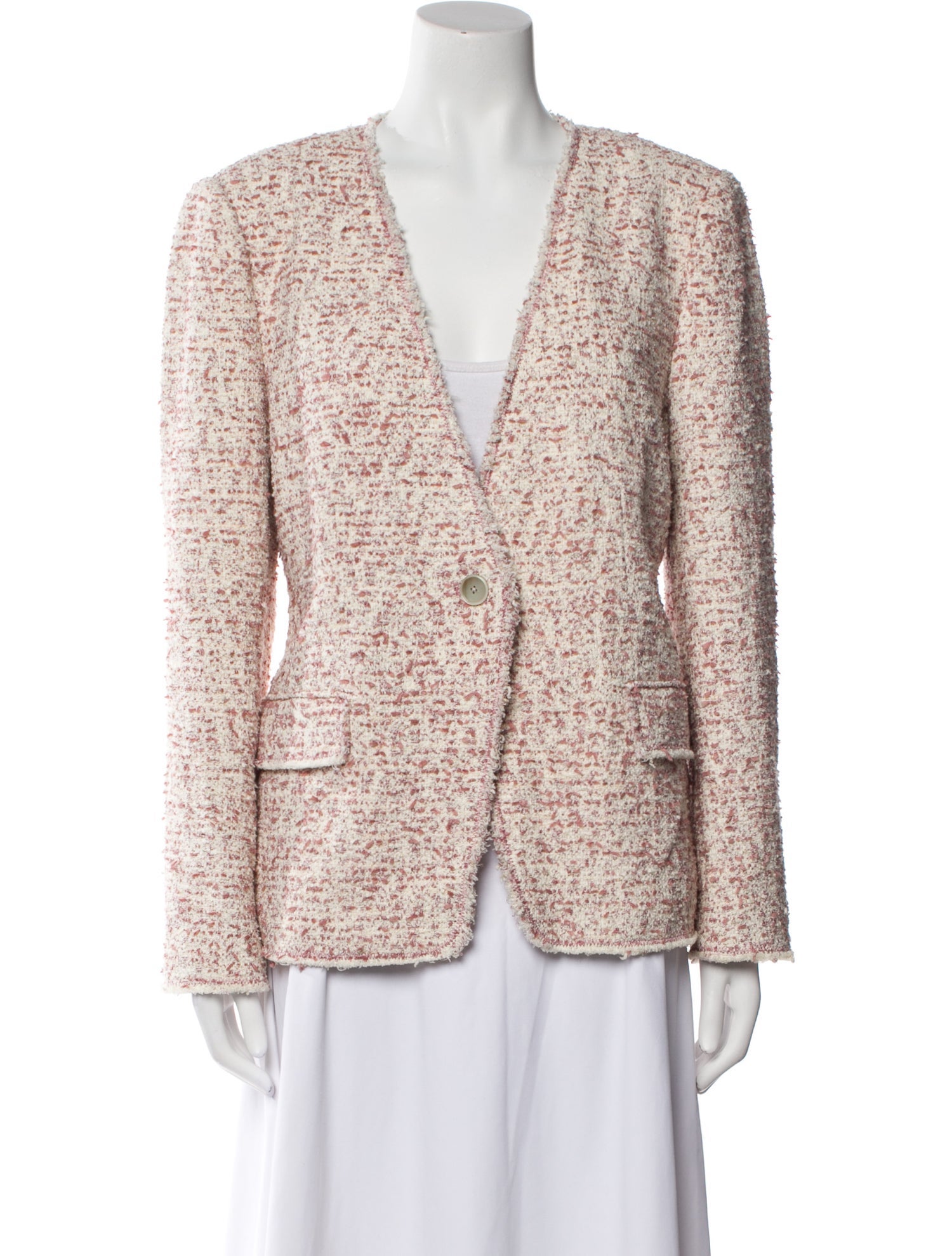 Tailored by Rebecca Taylor Tweed Pattern Jacket