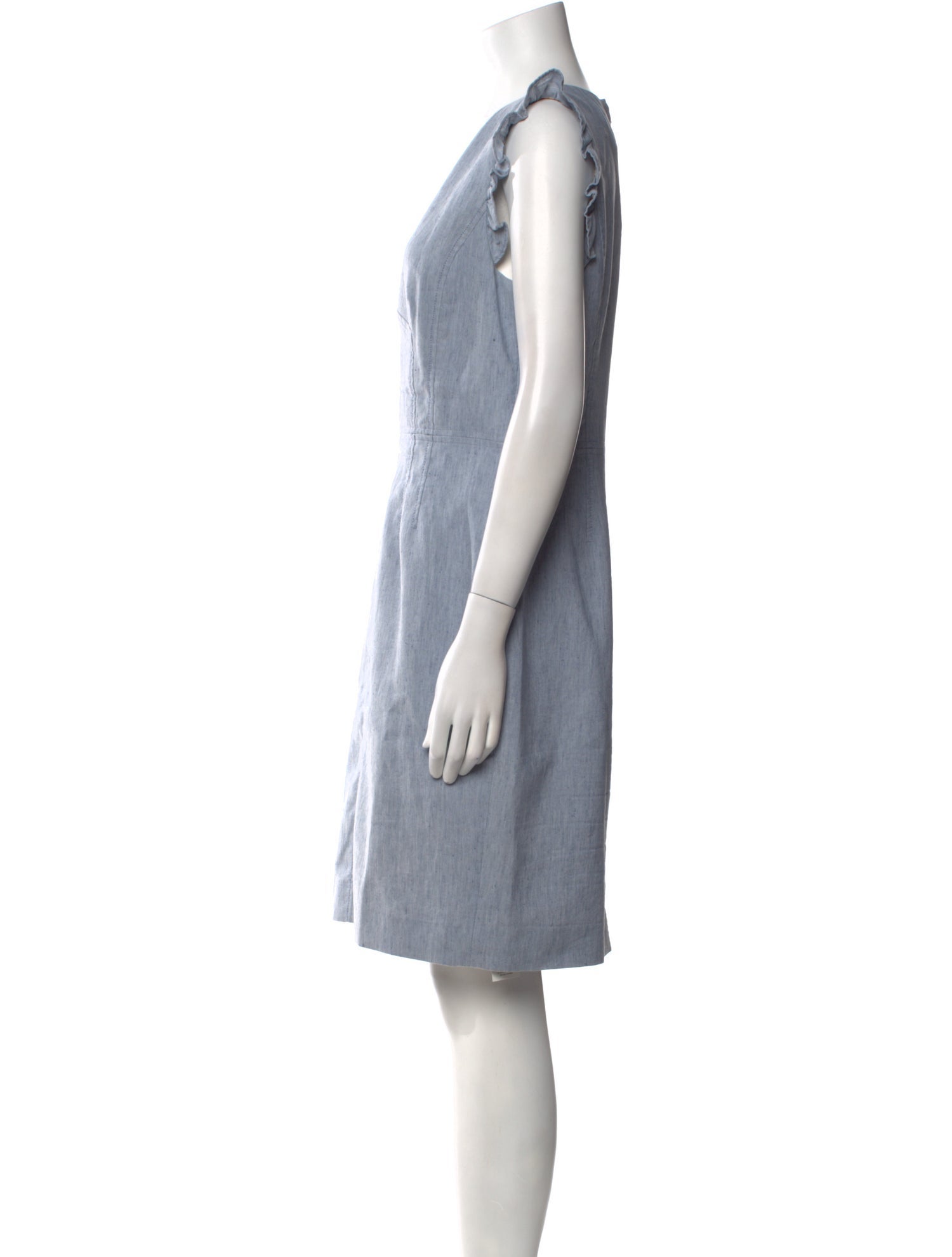 Tailored by Rebecca Taylor V-Neck Mini Dress