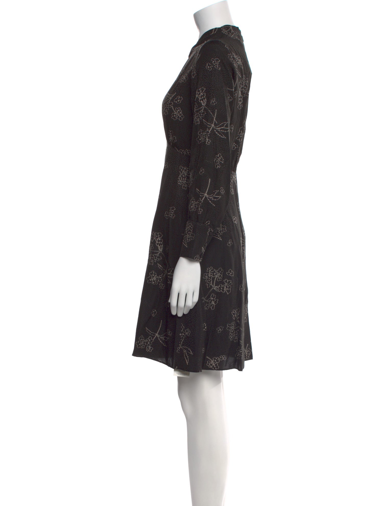 Tailored by Rebecca Taylor Silk Knee-Length Dress
