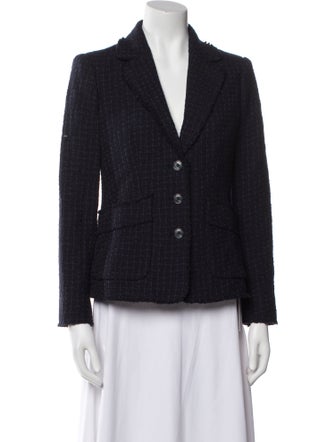 Tailored by Rebecca Taylor Tweed Pattern Blazer