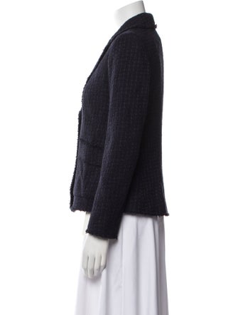 Tailored by Rebecca Taylor Tweed Pattern Blazer