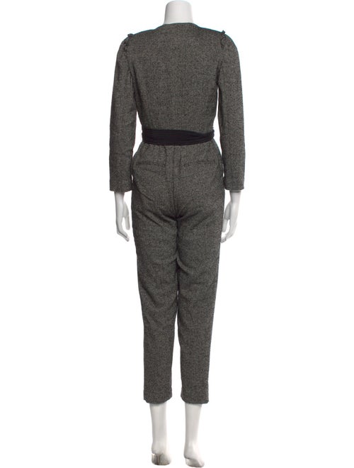 Tailored by Rebecca Taylor Wool V-Neck Jumpsuit
