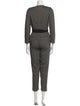 Tailored by Rebecca Taylor Wool V-Neck Jumpsuit