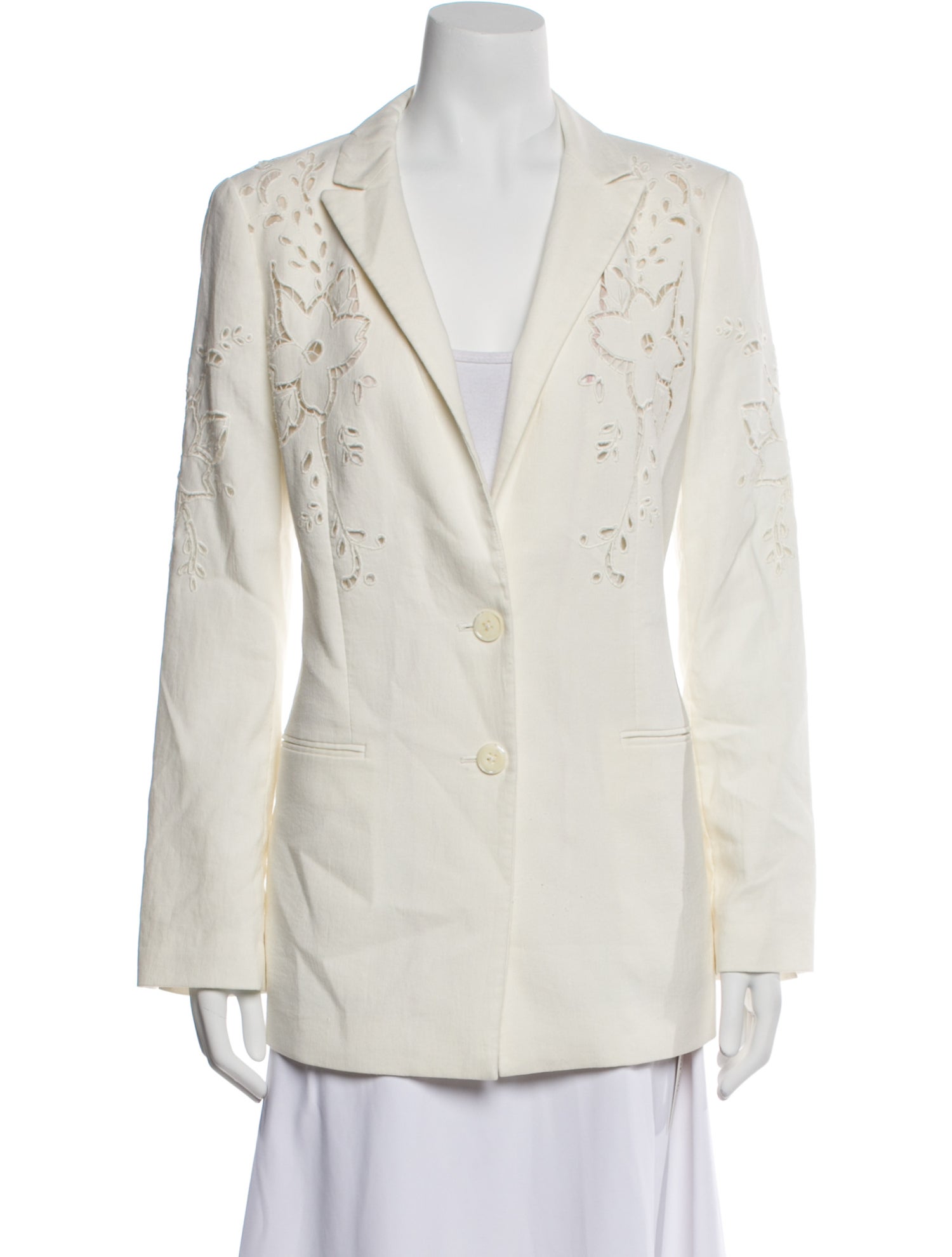 Tailored by Rebecca Taylor Linen Blazer