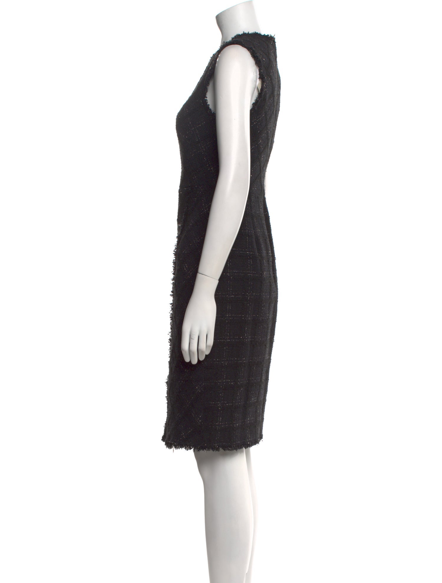 Tailored by Rebecca Taylor Plaid Print Knee-Length Dress