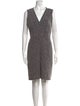 Tailored by Rebecca Taylor V-Neck Knee-Length Dress