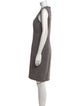 Tailored by Rebecca Taylor V-Neck Knee-Length Dress