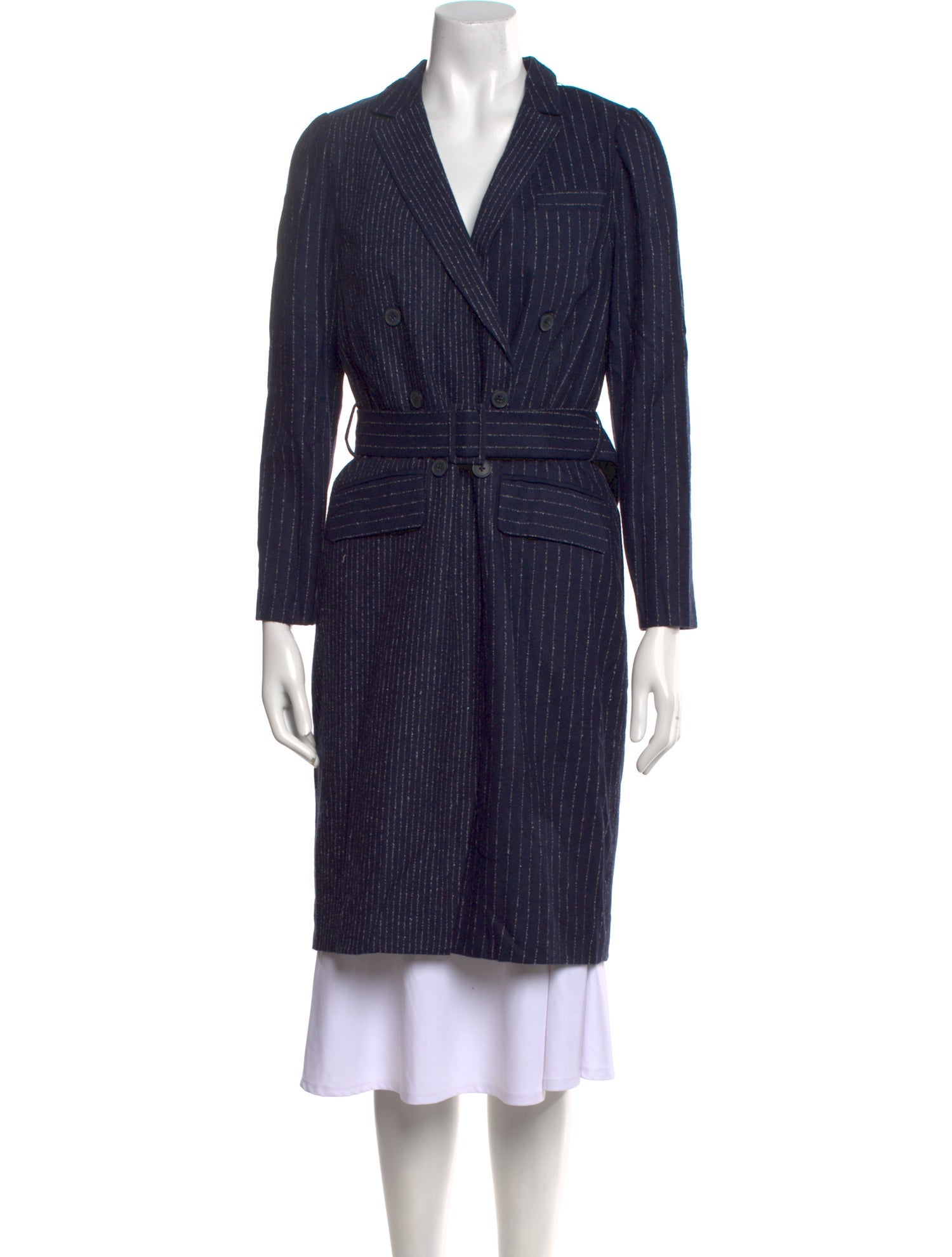 Tailored by Rebecca Taylor V-Neck Knee-Length Dress