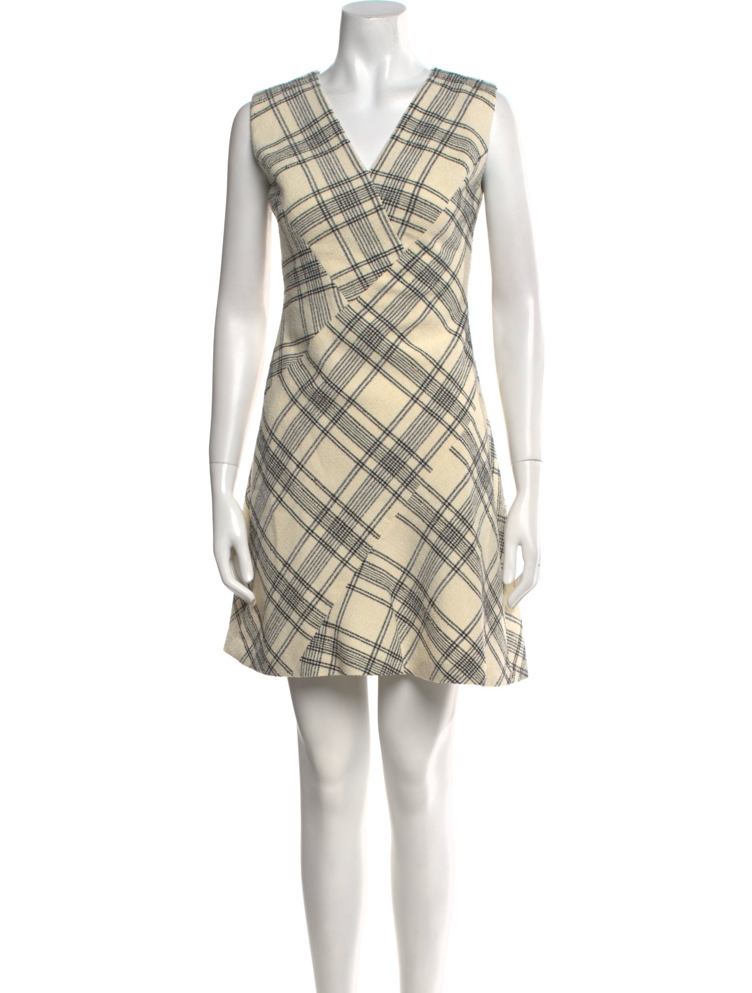 Tailored by Rebecca Taylor Plaid Print Mini Dress w/ Tags