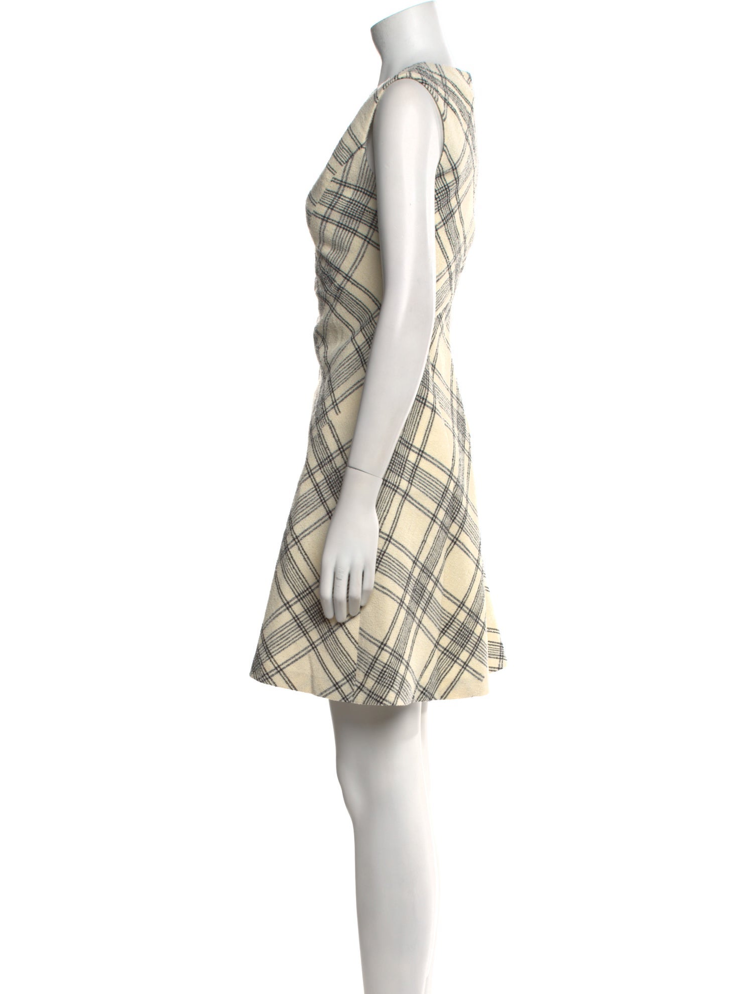 Tailored by Rebecca Taylor Plaid Print Mini Dress w/ Tags