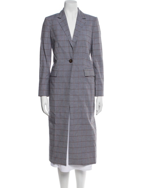 Tailored by Rebecca Taylor Plaid Print Coat