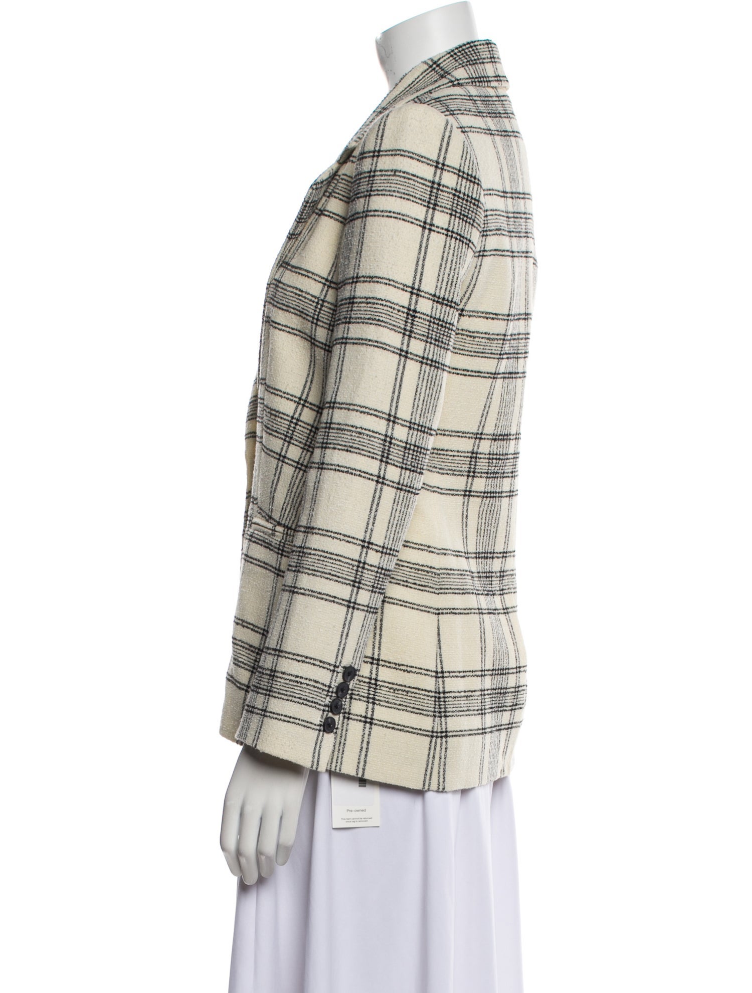 Tailored by Rebecca Taylor Plaid Print Blazer w/ Tags