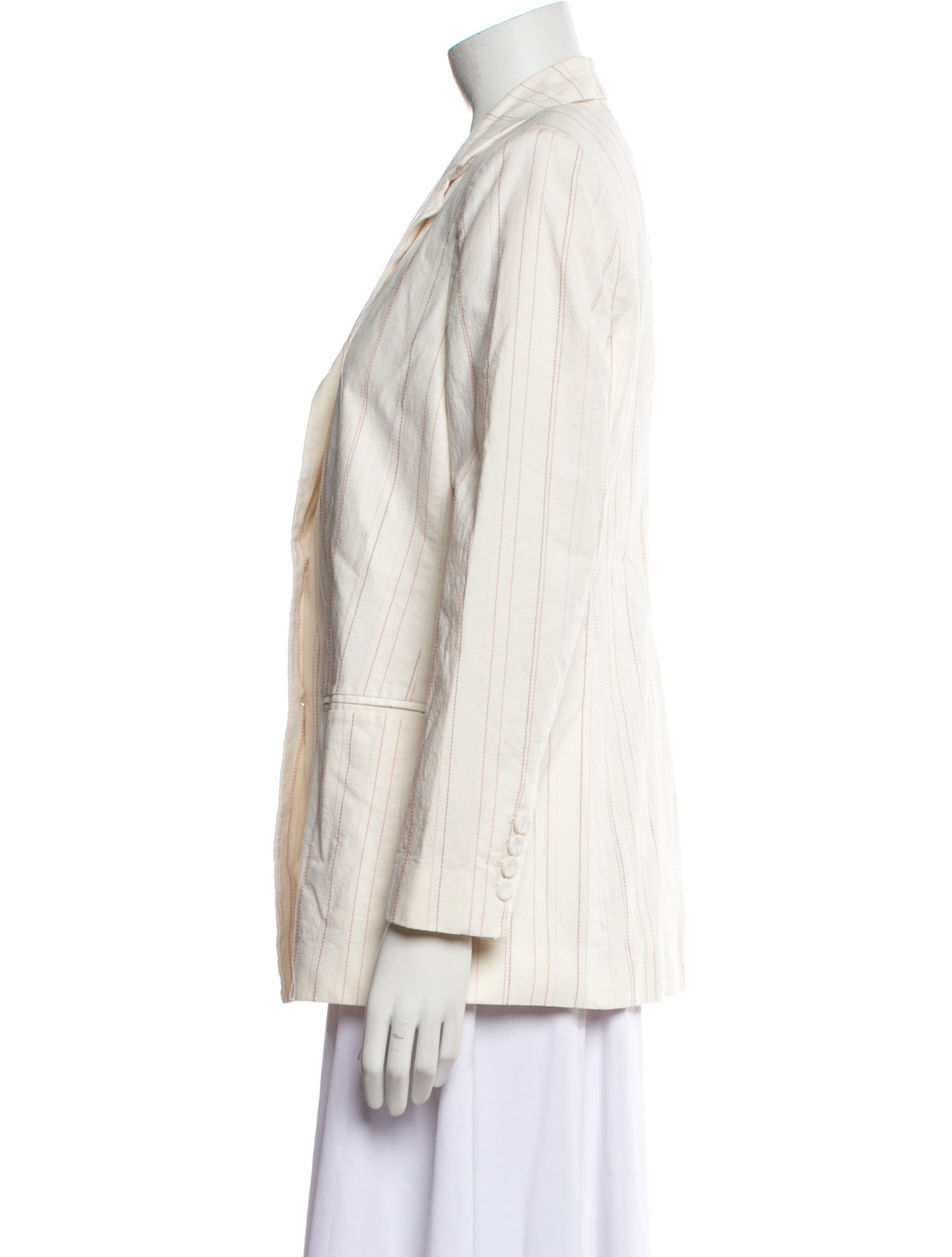 Tailored by Rebecca Taylor Striped Blazer