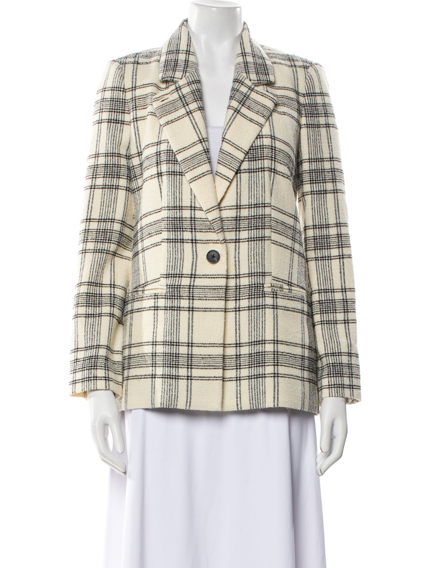 Tailored by Rebecca Taylor Plaid Print Blazer w/ Tags