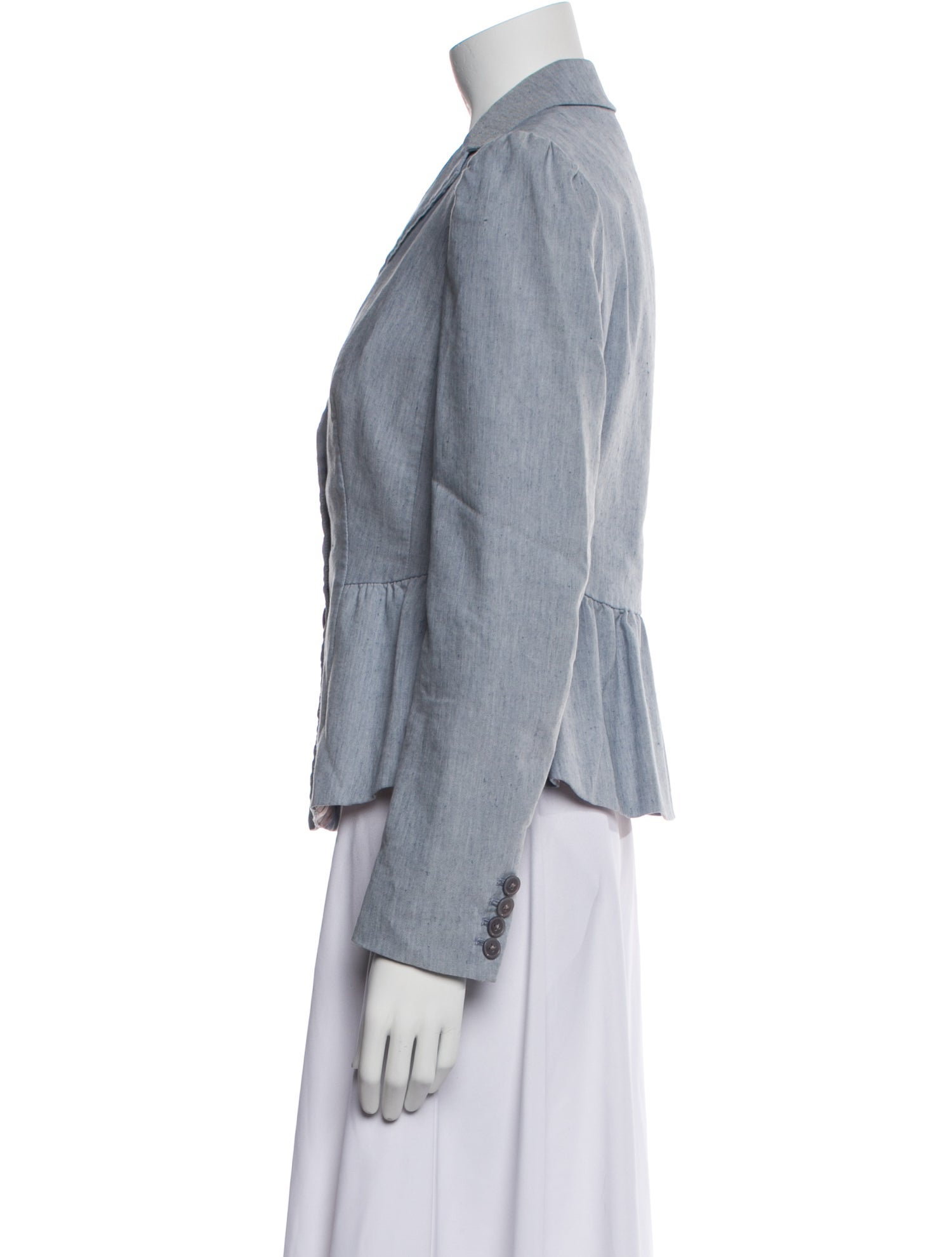 Tailored by Rebecca Taylor Linen Blazer