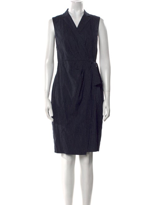 Tailored by Rebecca Taylor V-Neck Knee-Length Dress