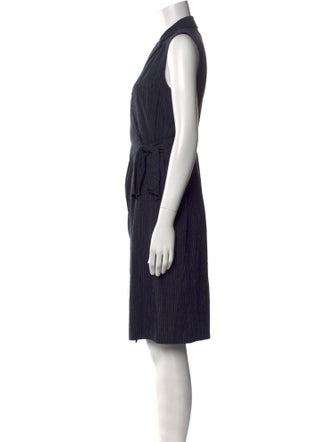 Tailored by Rebecca Taylor V-Neck Knee-Length Dress