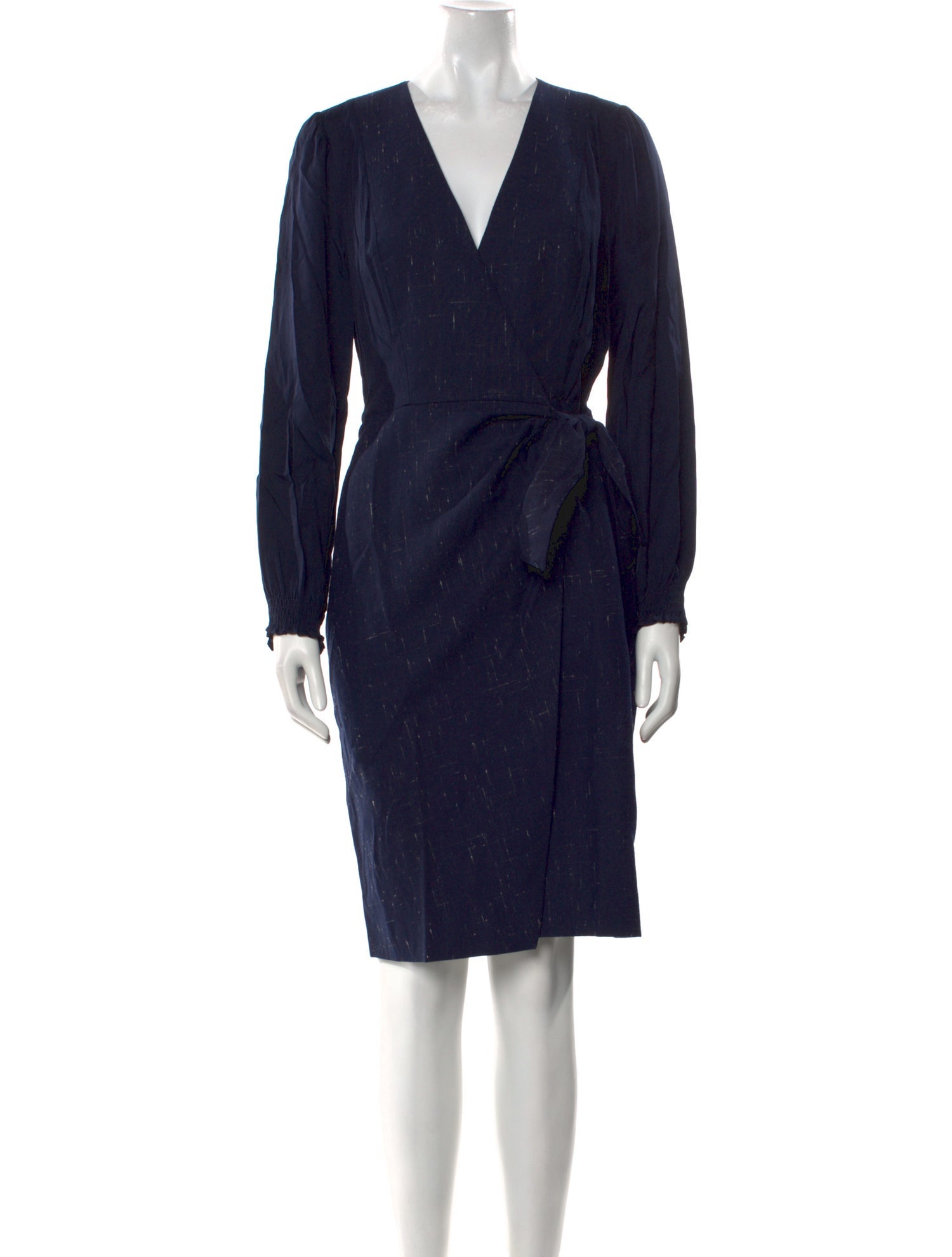 Tailored by Rebecca Taylor Virgin Wool Knee-Length Dress