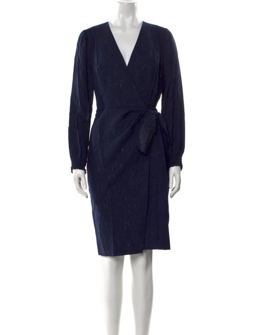 Tailored by Rebecca Taylor Virgin Wool Knee-Length Dress
