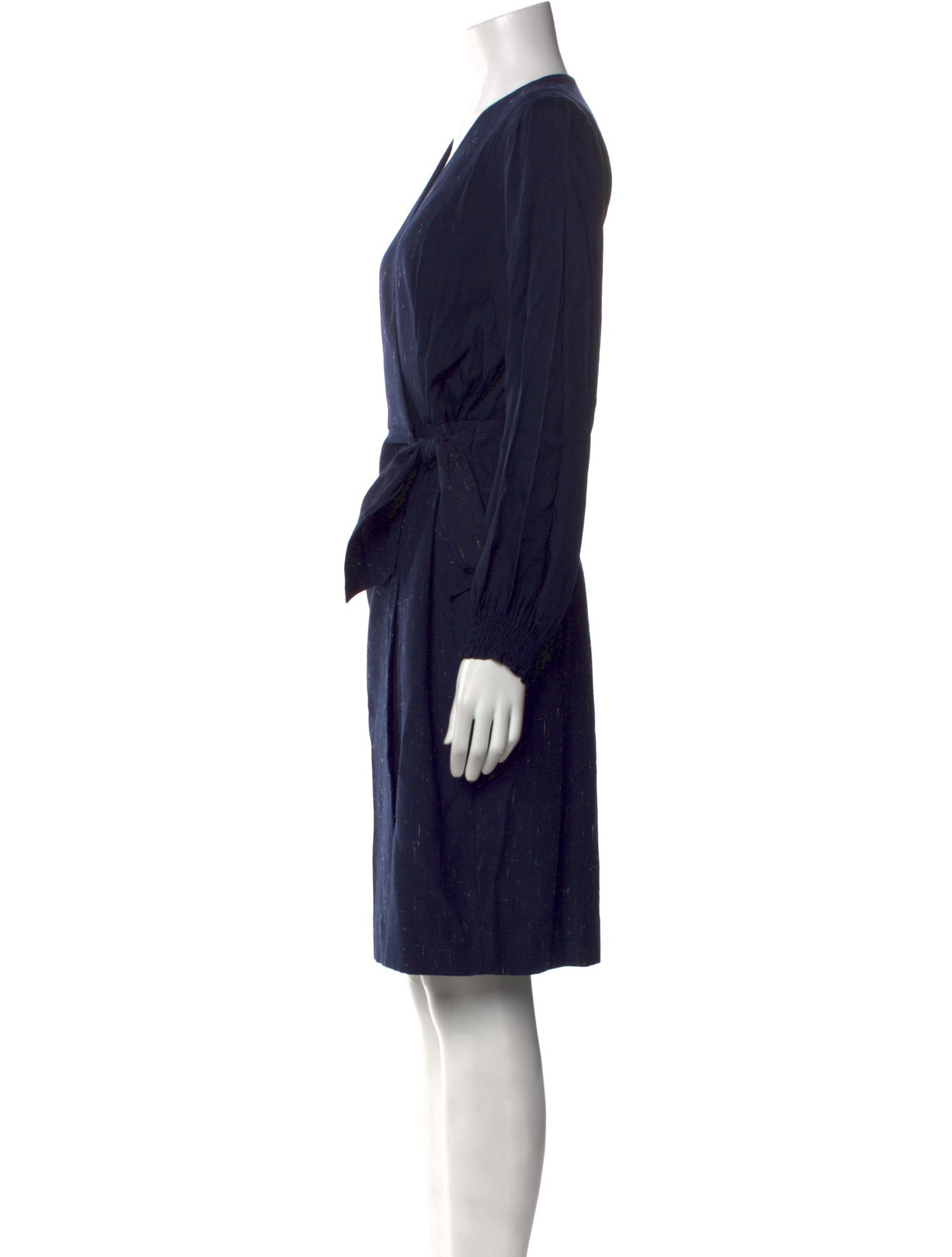 Tailored by Rebecca Taylor Virgin Wool Knee-Length Dress