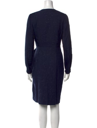 Tailored by Rebecca Taylor Virgin Wool Knee-Length Dress
