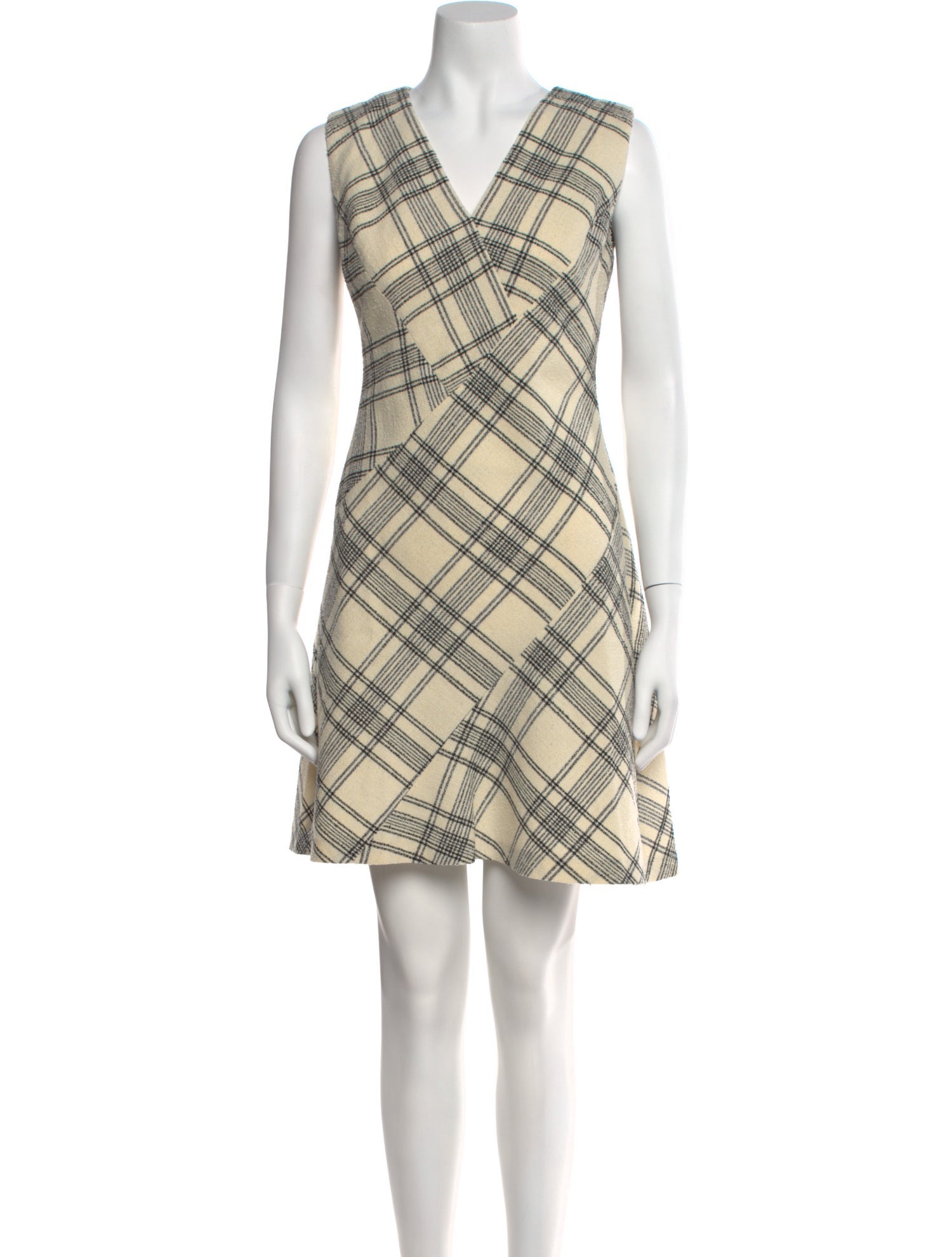 Tailored by Rebecca Taylor Wool Mini Dress