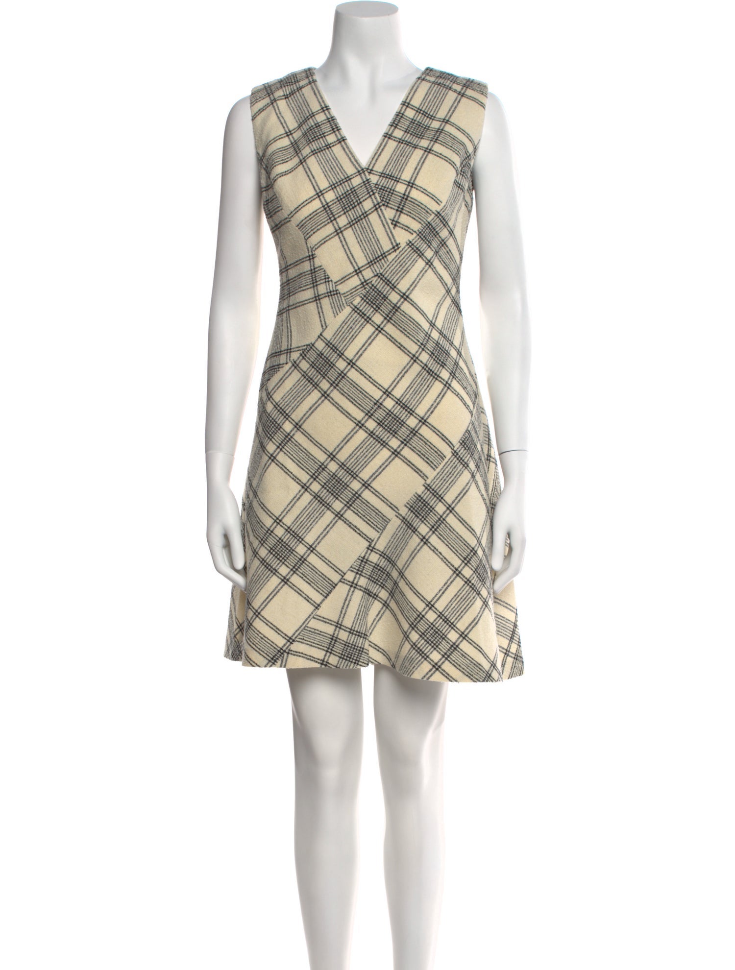Tailored by Rebecca Taylor Wool Mini Dress