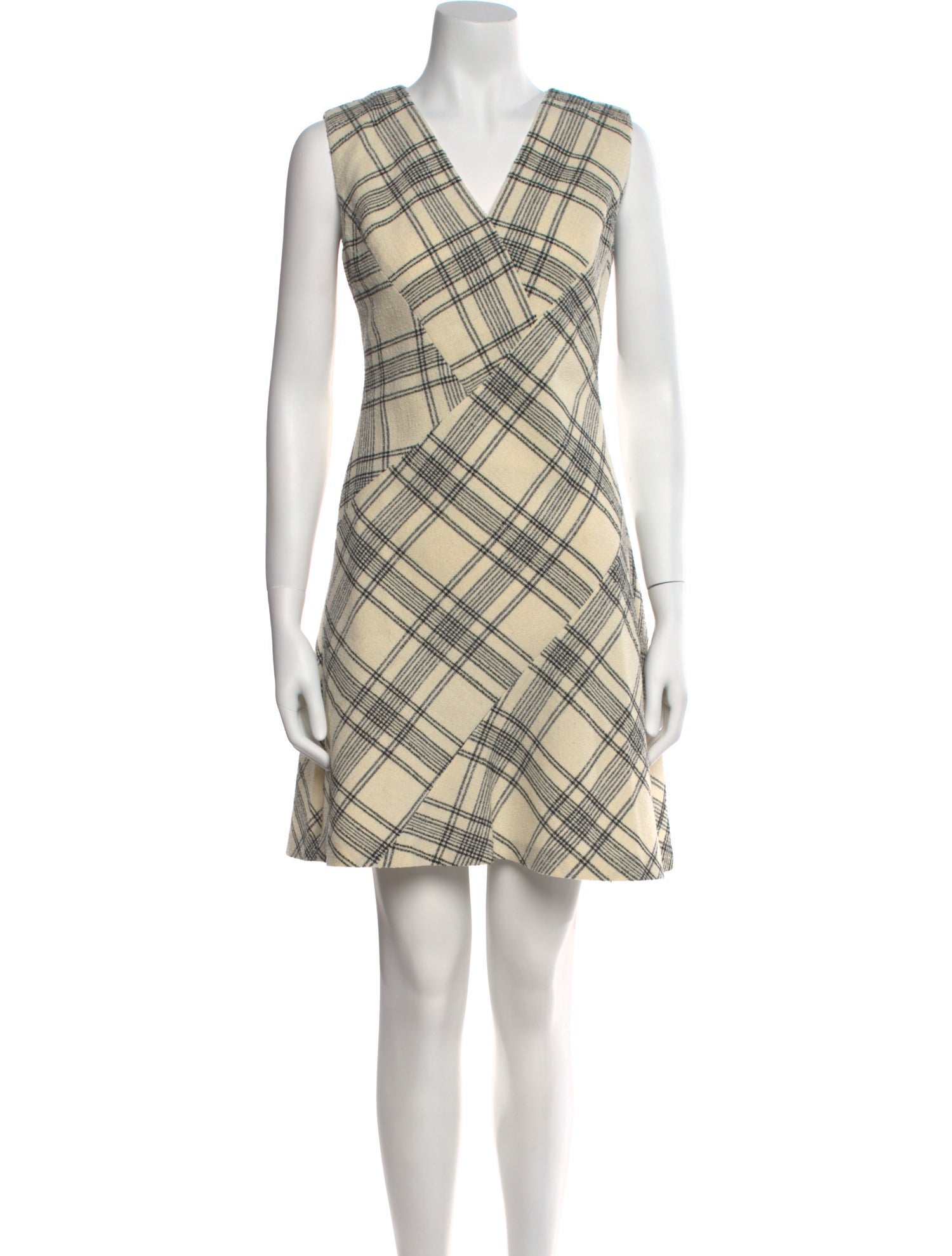 Tailored by Rebecca Taylor Wool Mini Dress