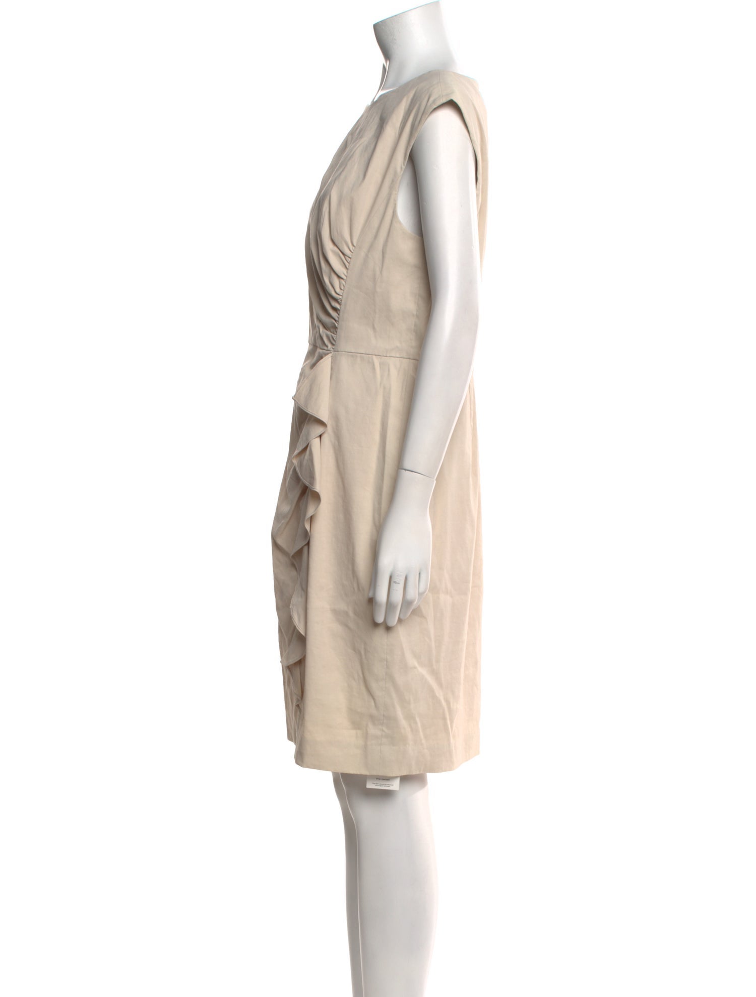 Tailored by Rebecca Taylor Bateau Neckline Mini Dress