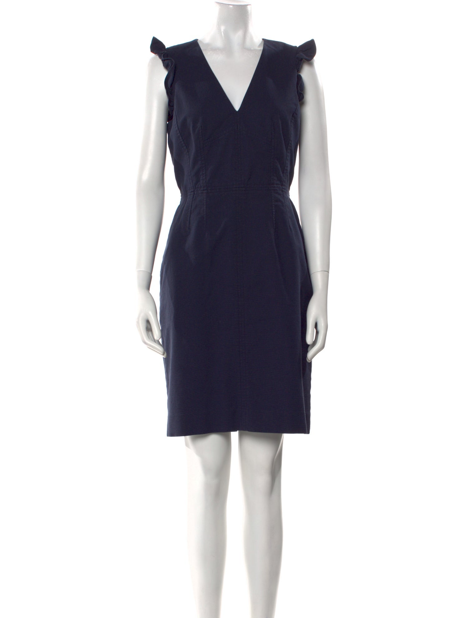 Tailored by Rebecca Taylor V-Neck Mini Dress