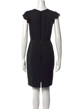 Tailored by Rebecca Taylor Crew Neck Mini Dress