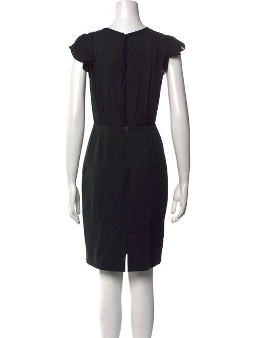 Tailored by Rebecca Taylor Crew Neck Mini Dress