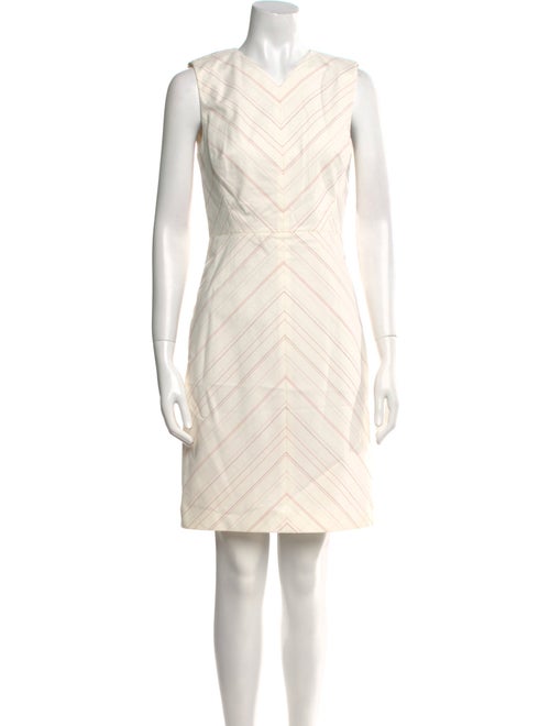 Tailored by Rebecca Taylor V-Neck Knee-Length Dress