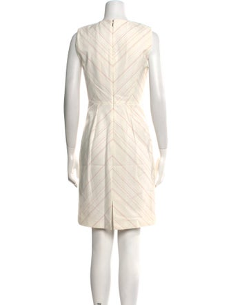 Tailored by Rebecca Taylor V-Neck Knee-Length Dress