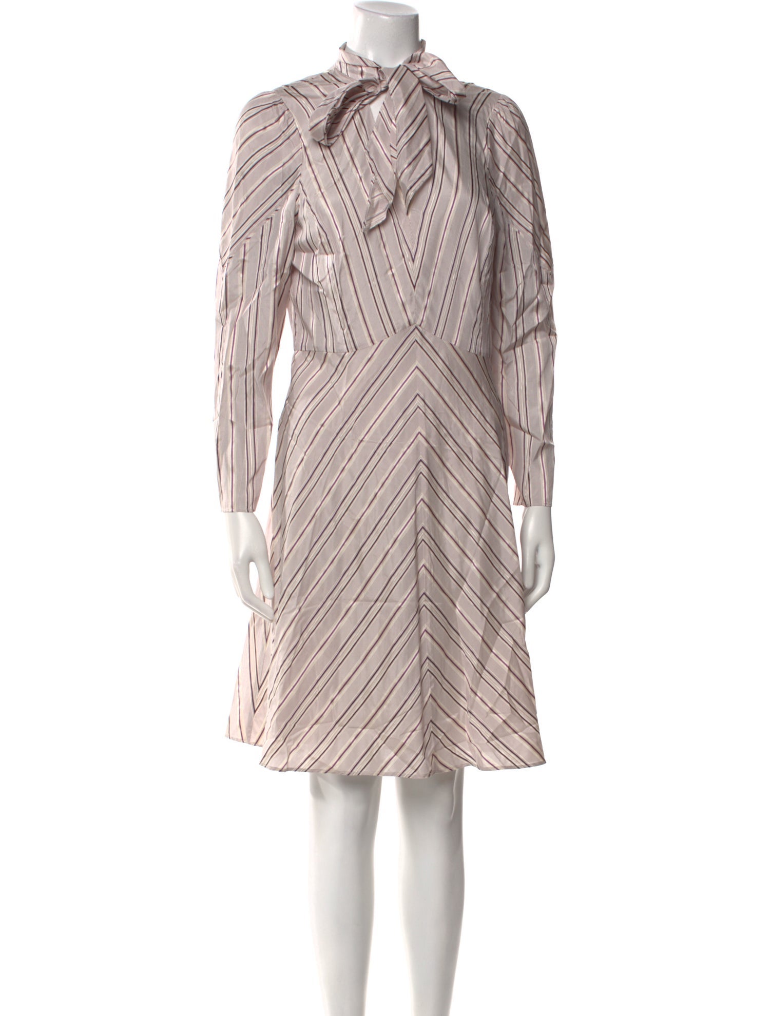 Tailored by Rebecca Taylor Striped Mini Dress