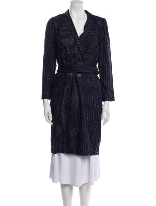Tailored by Rebecca Taylor Striped Coat