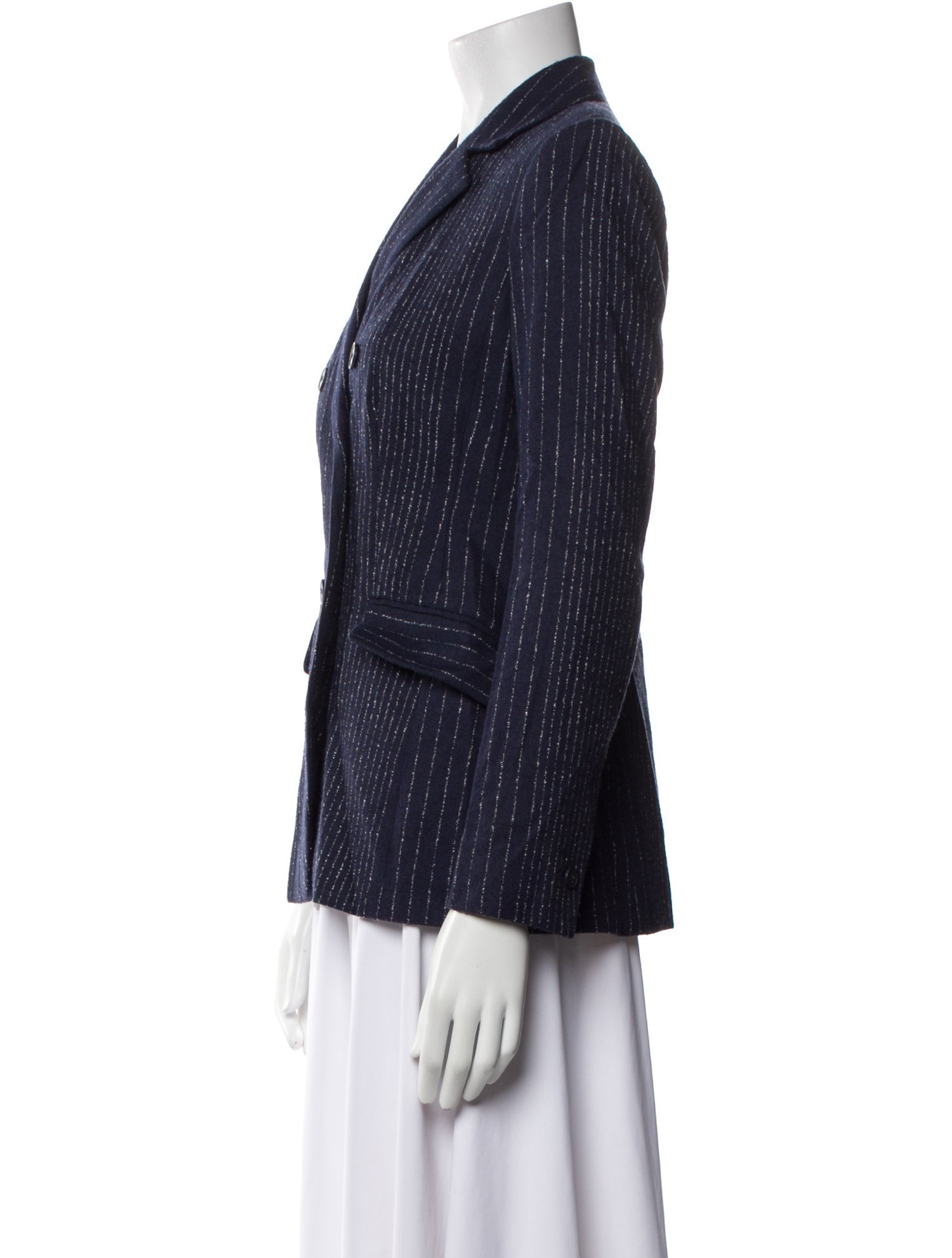 Tailored by Rebecca Taylor Striped Blazer