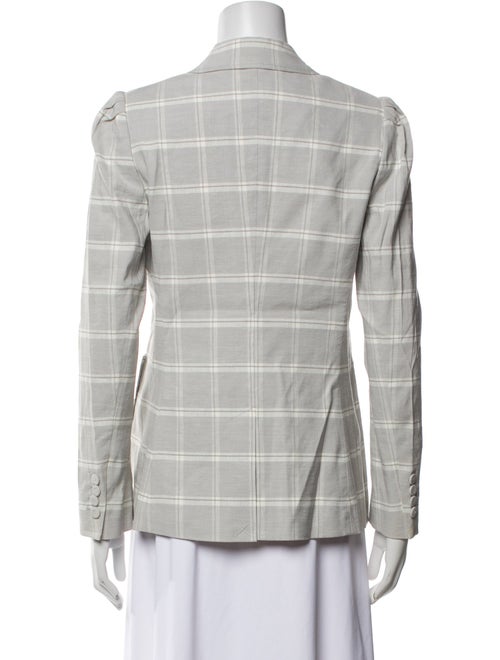Tailored by Rebecca Taylor Plaid Print Blazer