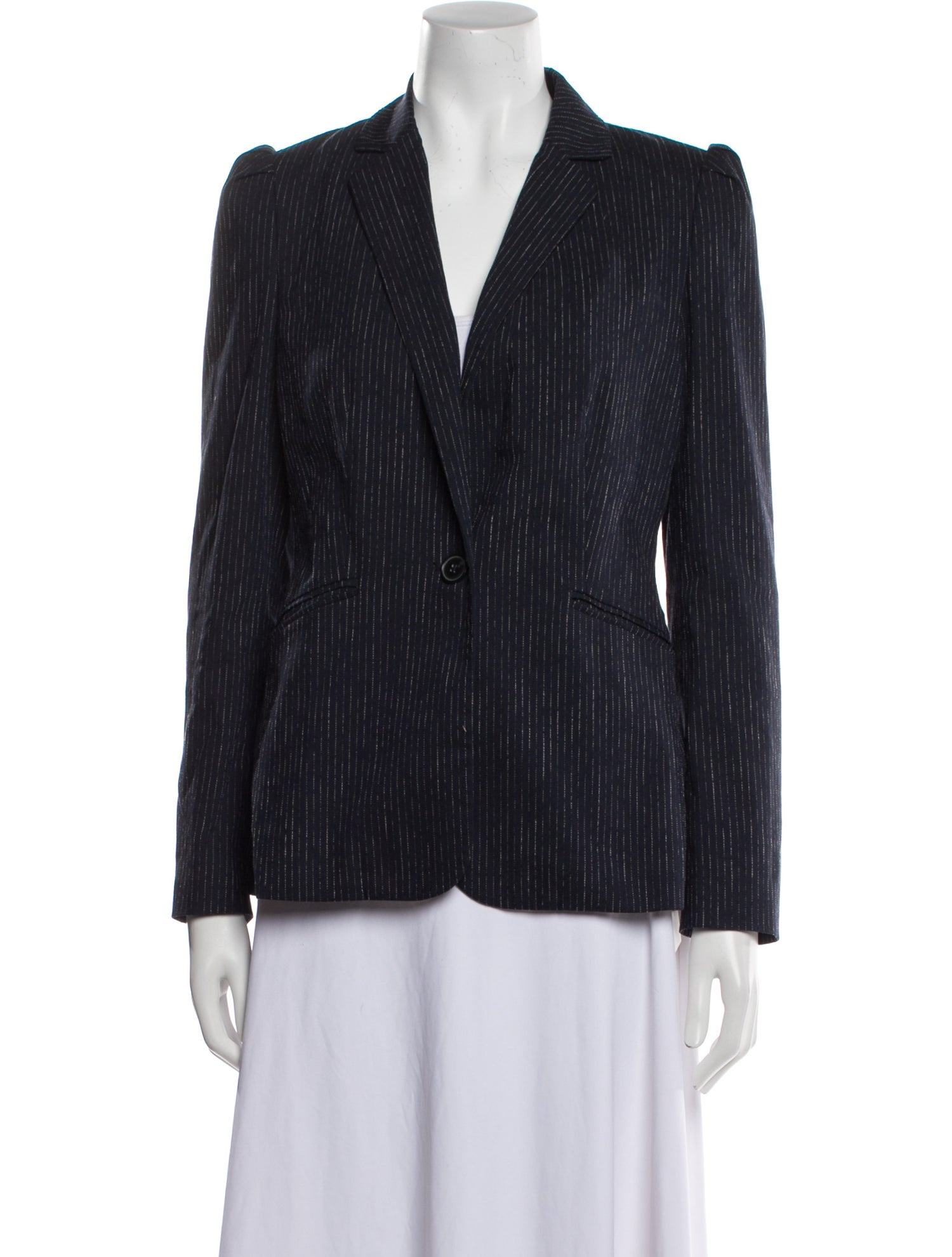 Tailored by Rebecca Taylor Striped Blazer