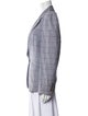 Tailored by Rebecca Taylor Plaid Print Blazer