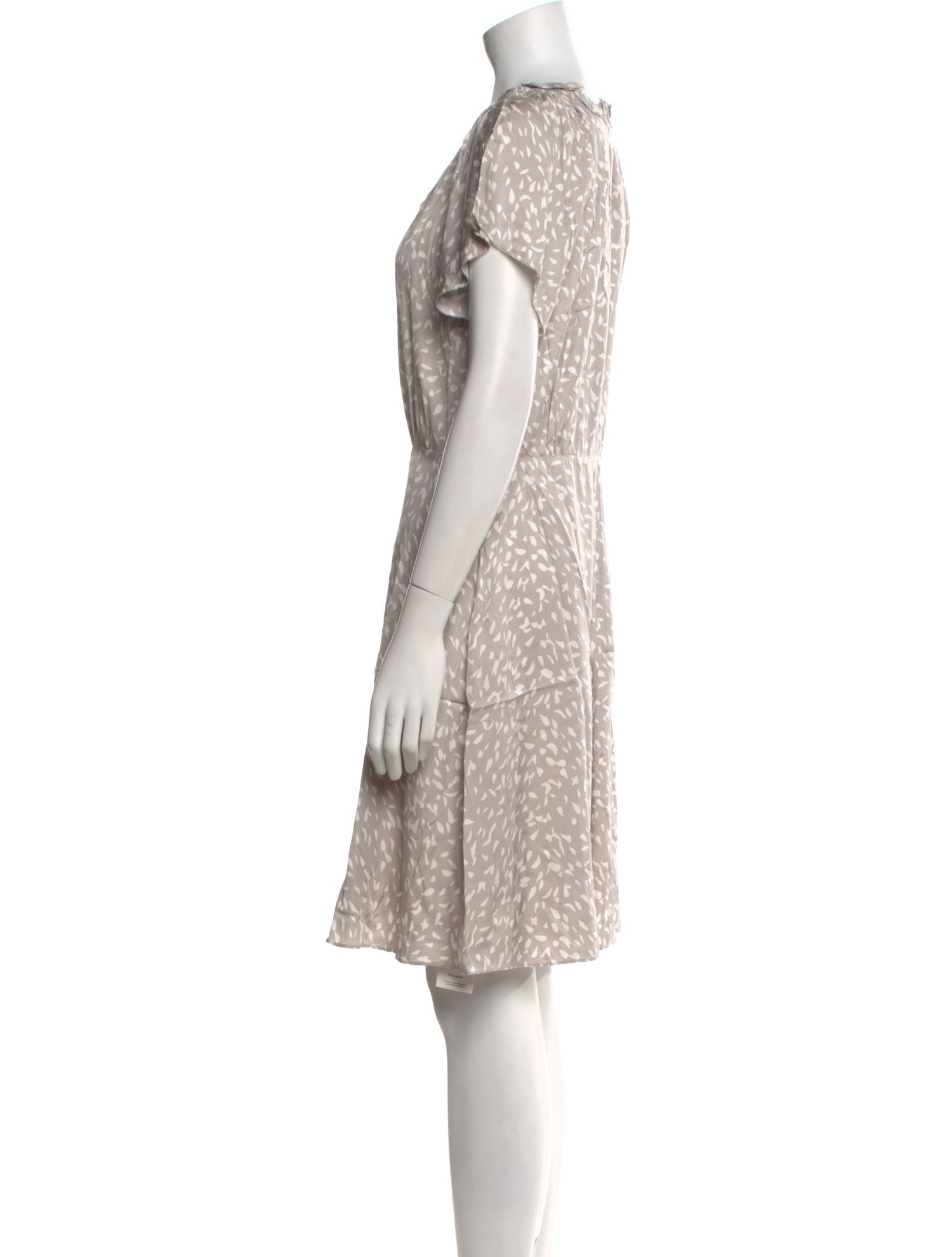 Tailored by Rebecca Taylor Printed Knee-Length Dress