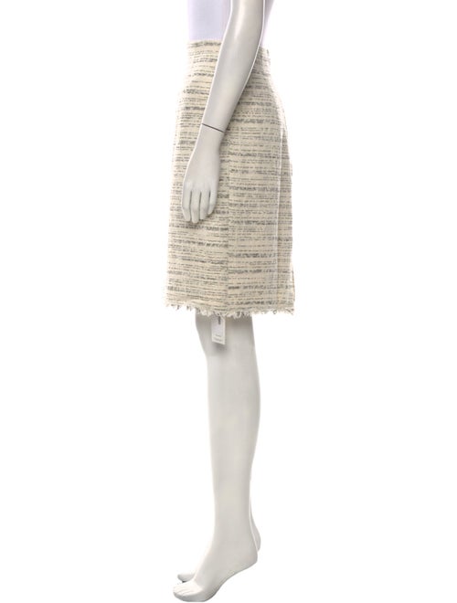 Tailored by Rebecca Taylor Tweed Pattern Knee-Length Skirt