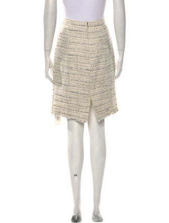 Tailored by Rebecca Taylor Tweed Pattern Knee-Length Skirt